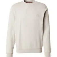 BOSS för män. 50509323 Sweatshirt Applique logo beige (M), Casual, Bomull