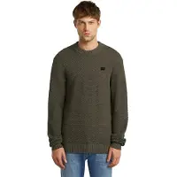 G-Star Honey Comb Structure Knit - Grey - Men