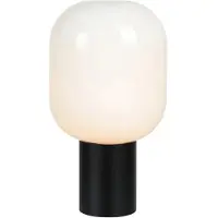 Markslöjd Brooklyn Bordslampa Svart/Opal 44 cm