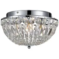 Markslöjd Estelle Kristallplafond Krom