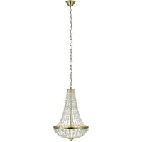 Markslöjd Gränsö Kristallkrona Mässing 40 cm