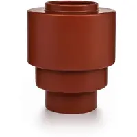 Markslöjd Akka Keramikvas Röd 19,5 cm