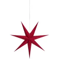 Markslöjd Blink Julstjärna Röd 75 cm