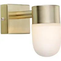 Markslöjd Menton Vägglampa Mässing