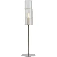 Markslöjd Tubo Bordslampa Nickel 50 cm