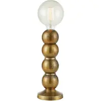 Markslöjd Gong Bordslampa Guld