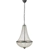 Markslöjd Gränsö Kristallkrona Svart 50 cm