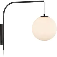 Markslöjd Dione Vägglampa Svart