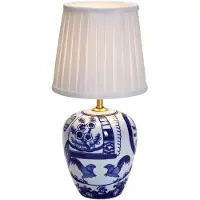 Markslöjd Göteborg Bordslampa Blå 33 cm