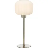 Markslöjd Sober Bordslampa Stål/Vit 38 cm