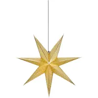 Markslöjd Glitter Stjärna Guld 45 cm