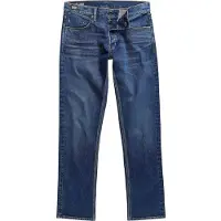G-Star för män. D23692-C052-G119 Jeans Mosa Straight blå (36/32), Casual, Bomull, Denim