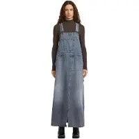 G-Star Carpenter Dungaree Dress - faded ice blue - Women