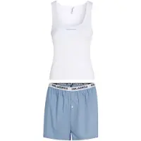 Karl Lagerfeld Kort pyjamas opal / svart / vit