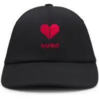 HUGO Stretch-twill cap with embroidered logo