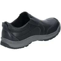 Hush puppies Mens Jasper Slip On Vadderad Memory Foam Träningsskor