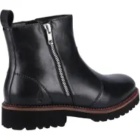 Hush puppies Grace Zip Suede Damstövlar Svart