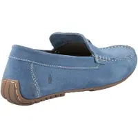 Hush puppies Ralph Mockaskinn Män Blå Loafers