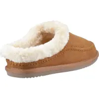 Hush puppies Atticus Mockaskinn Herrsandaler Tan