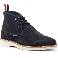 Ben Sherman Hampton Mocka Marinblå Kängor Herr