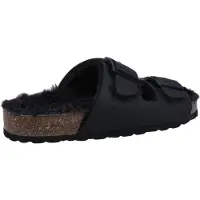 Hush puppies Jessie Läder Damskor Svart Tofflor