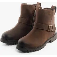 Hush puppies Wakely Läderstövlar För Kvinnor I Brunt