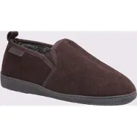 Hush puppies Arnold Mocka Herrbruna Tofflor