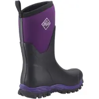 Muck Boots Arctic Sport II Mid Gummistövlar Dam Svart/Acai Vinter Halv-lårstövlar
