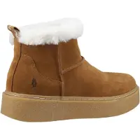 Hush puppies Becca Mocka Dam Tan Vinter Ankelskottar