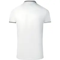 Cavalli Class Tvilling Tipped Krage Vit Polo Shirt