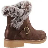 Hush puppies Hannah Mocka Dam Choklad Vinter Ankelstövlar