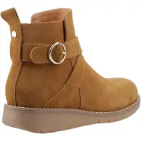 Hush puppies Lyra Mocka Kvinno Tan Vinterskor Ankelboots