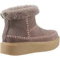 Hush puppies Brielle Mocka Dam Taupe Vinterskor Ankelstövlar