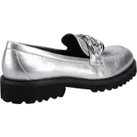 Hush puppies Gianna Läder Woman Silver Loafers