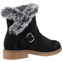 Hush puppies Hannah Suede Damstövlar Svart