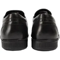 POD Carpenter Läderherrarnas Svarta Loafer