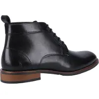 Hush puppies Declan Snörläder Herr Svarta Stövlar