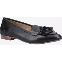 Hush puppies Marissa Tassel Läderskor I Svart För Kvinnor