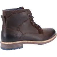 Hush puppies Joel läder herrkängor bruna stövlar