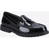 Hush puppies Verity Slip On Damskor I Svart Lackläder