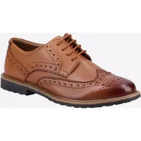 Hush puppies Verity Läder Damers Bruna Brogues Skor