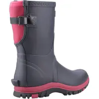 Cotswold Realm Gummistövlar för kvinnor i marinblått/rosa