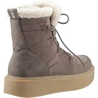 Hush puppies Bronte Mocka Dam Taupe Vinter Mid-Calf Stövlar