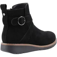 Hush puppies Lyra Mocka Svart Vintersko för Kvinna