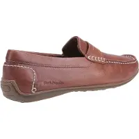 Hush puppies Roscoe Läder Herr Brun Båtskor