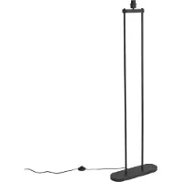 QAZQA Modern golvlampa svart - Thijmen