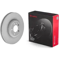 Brembo Bromsskiva 09D55023 fram, ventilerad, höggradigt förkolnad, 1 Stycke