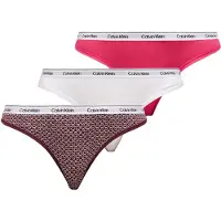 Calvin Klein 000qd5209e Tanga 3 Enheter