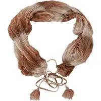 ERMANNO SCERVINO Multicolor Silkesjal Inslagna Foulard Dam Scarf