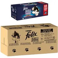 Purina Felix Mix 120x85g Blötmat För Katter